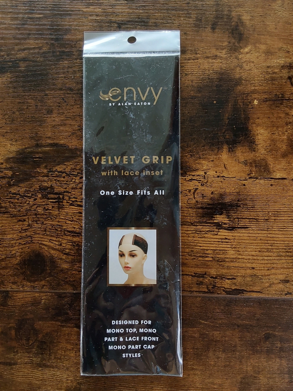 envy Velvet Grip With Lace Inset